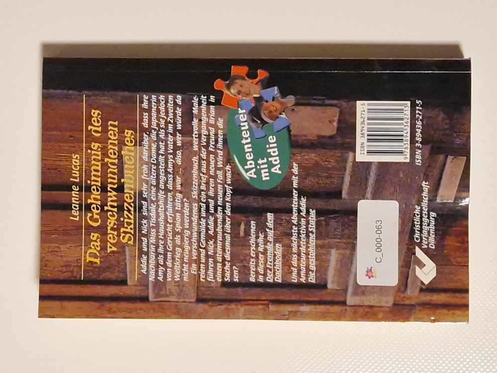 Das Geheimnis des  verschwundenen Skizzenbuches – Leanne Lucas