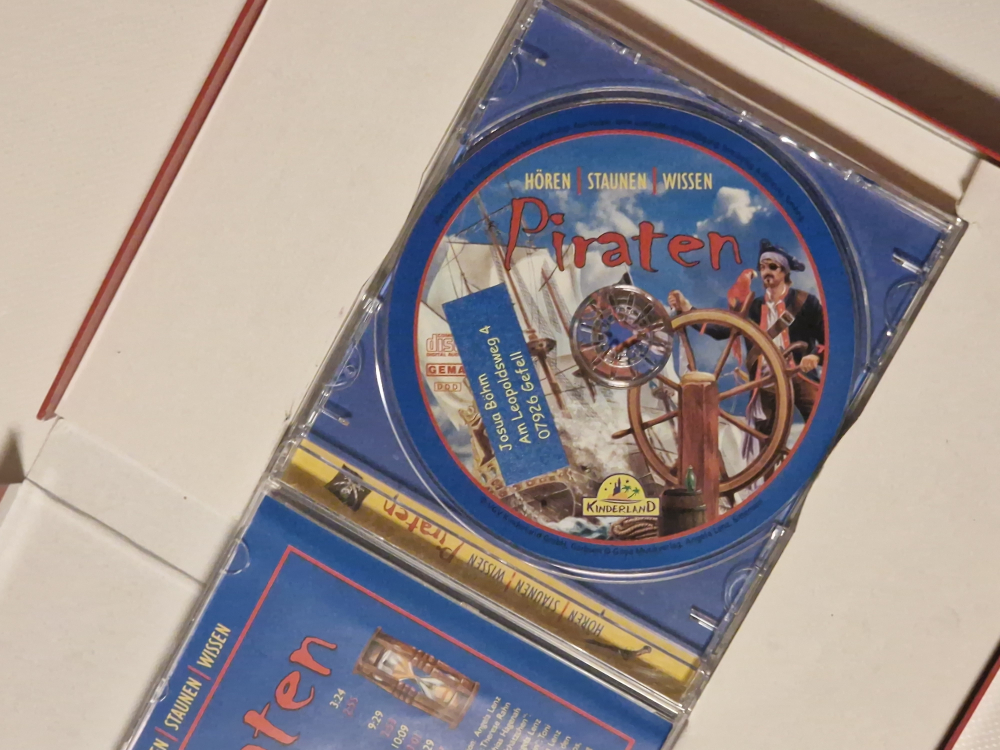 Piraten – Hören-Staunen-Wissen – Kinderland mit CD