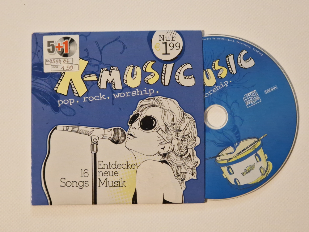 X-Music – Entdecke 16 neue Songs Musik CD