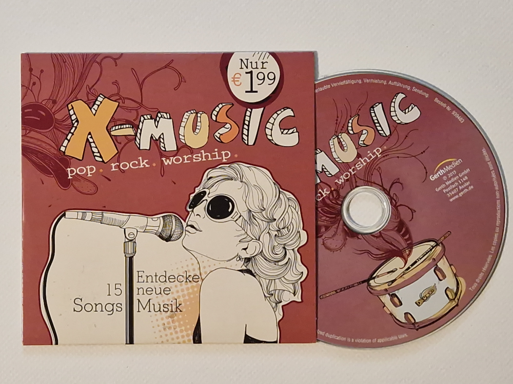 X-Music – Entdecke 15 neue Songs Musik CD