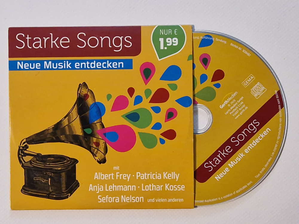Starke Songs – Neue Musik entdecken, Albert Frey, Patricia Kelly usw.
