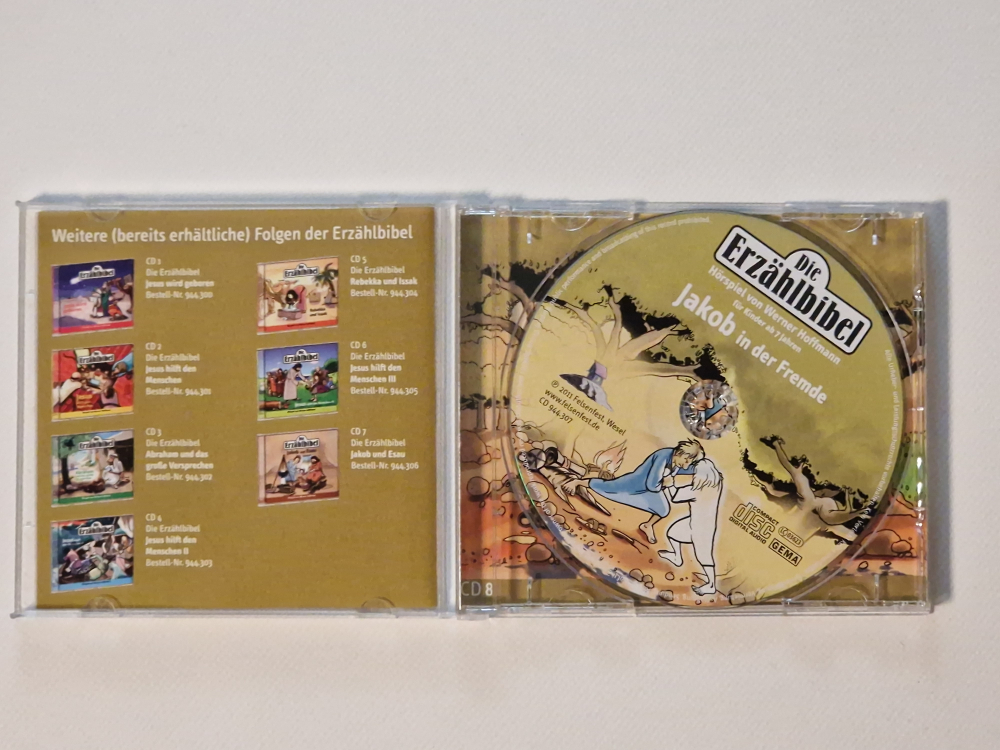 Die Erzählbibel – Jakob in der Fremde – Hörspiel von Werner Hoffmann