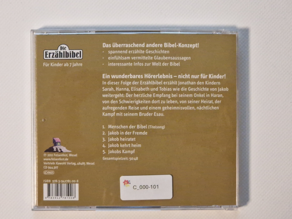 Die Erzählbibel – Jakob in der Fremde – Hörspiel von Werner Hoffmann