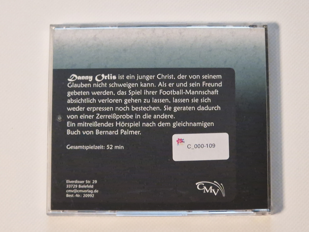 Danny Orlis in der Mannschaft – Höspiel nach Bernard Palmer