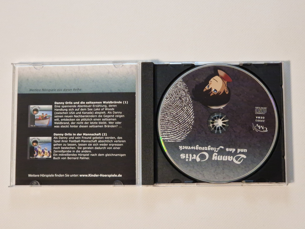 Danny Orlis und das Flugzeugwrack – Hörspiel CD