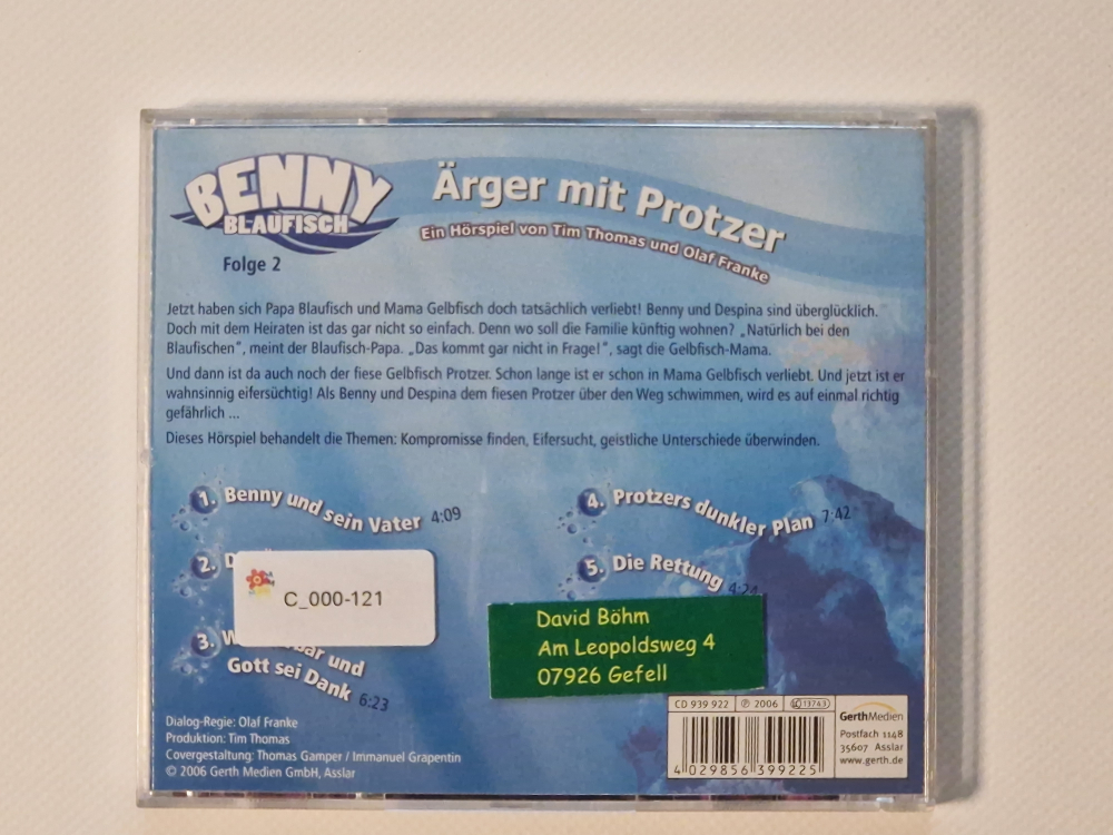 Benny Blaufisch – Ärger mit Protzer