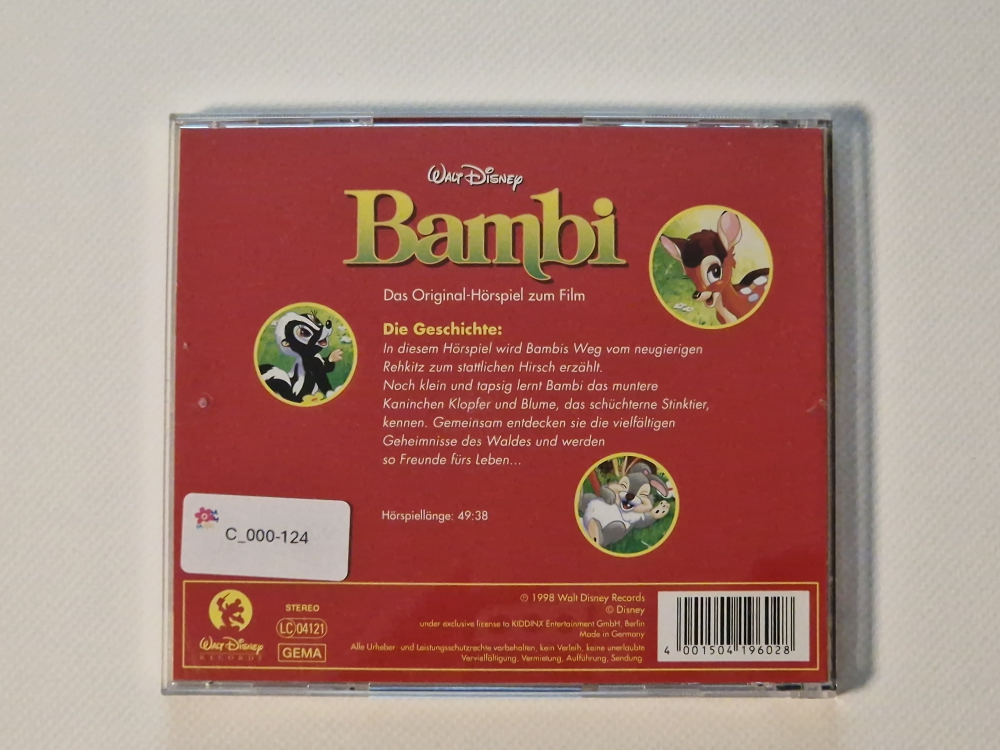 Bambi – Das Original-Hörspiel zum Film