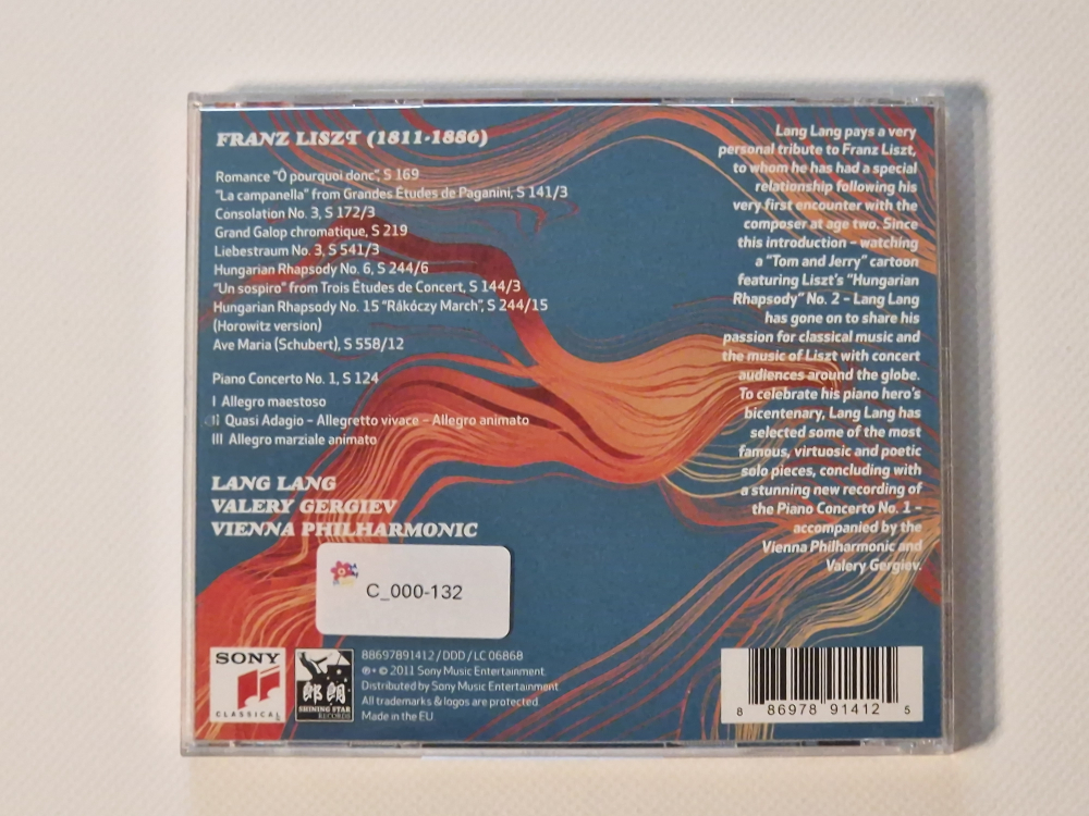 Lang Lang Liszt My Piano Hero – Valery Gergiev/ Vienna Philharmonic
