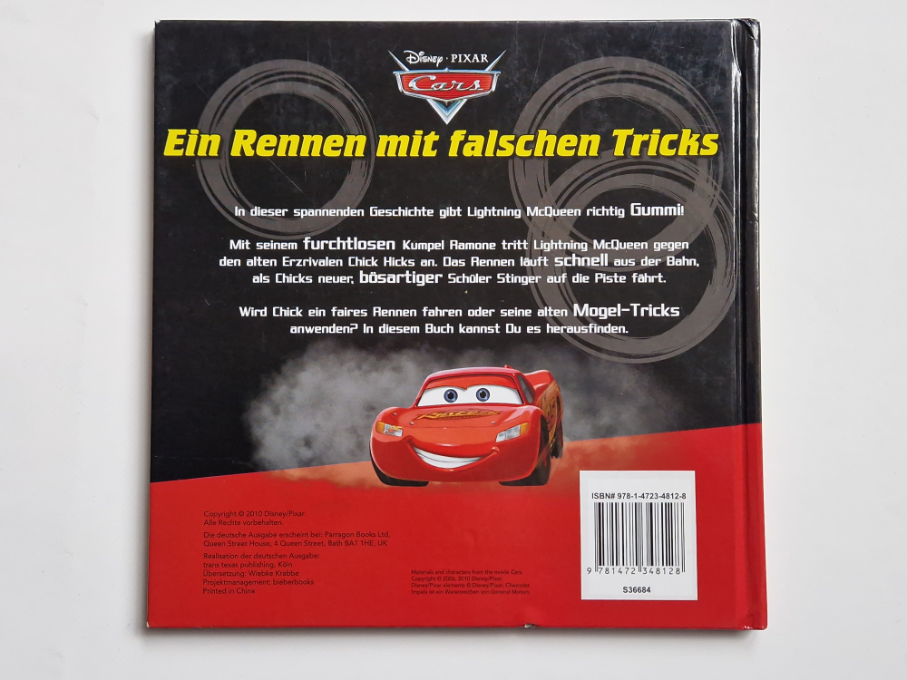 Cars – Ein Rennen mit falschen Tricks – Lightning McQueen