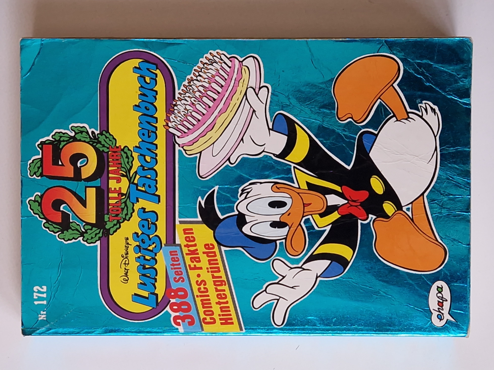 Nr. 172 – 25 Jahre lustiges Taschenbuch – 388 Seiten – Comics, Fakten, Hintergründe