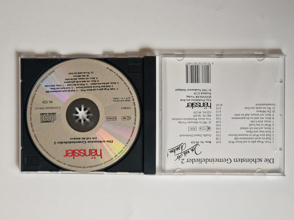 Die schönsten Gemeindelieder 2 – Ich will Dir danken