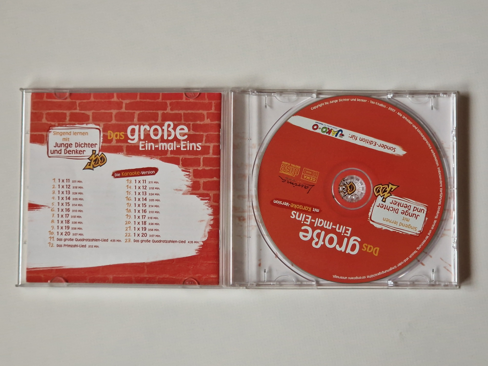 Das große Ein-mal-Eins – mit Karaoke-Version – Sonder-Edition für: Jako-o
