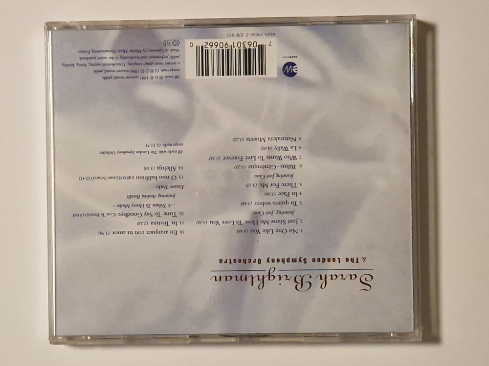 Sarah Brightman – timeless – The London Symphony Orchestra