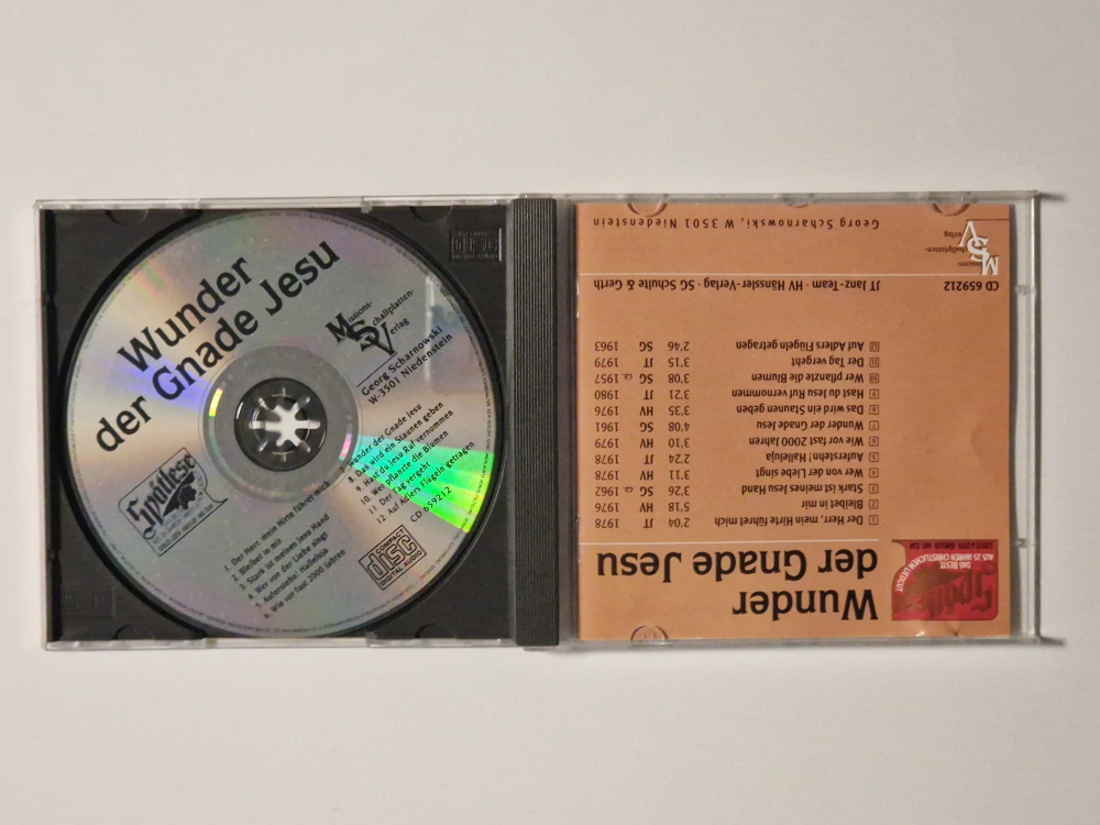 Wunder der Gnade Jesu – Das Beste aus 25 Jahren christlichem Liedgut