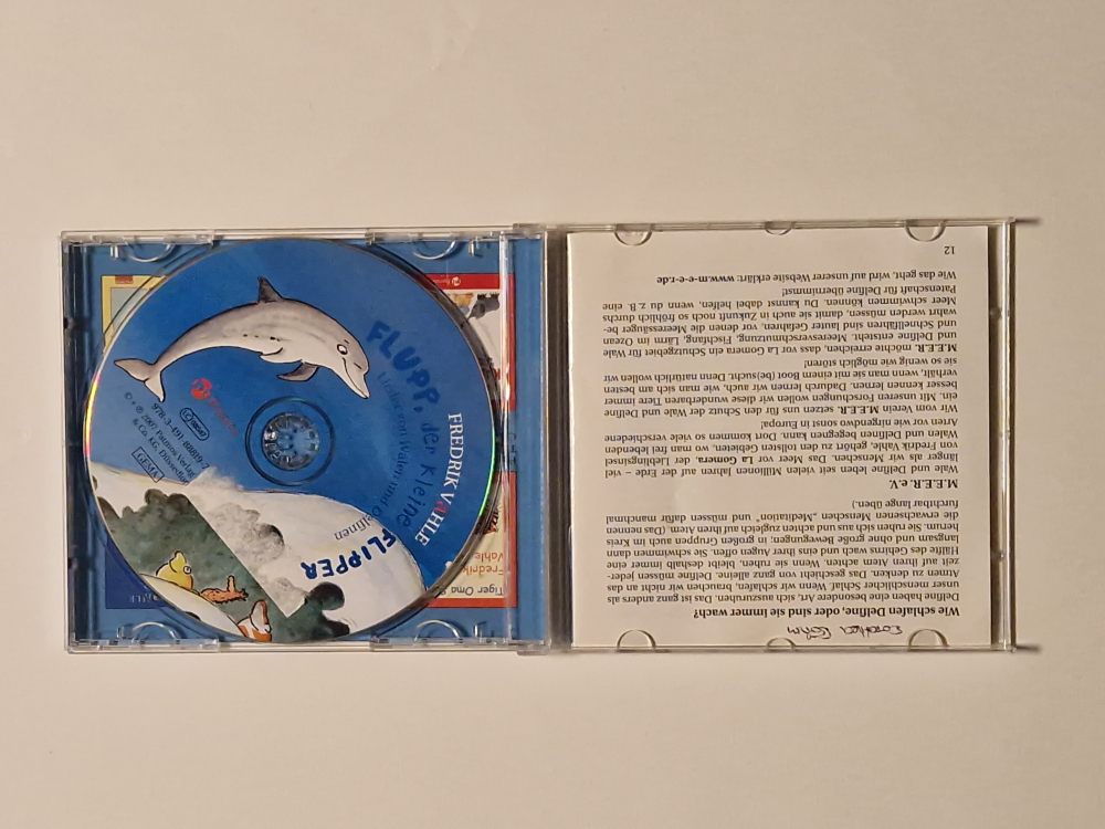 Flupp, der kleine Flipper – Lieder von Walen und Delfinen – Fredrik Vahle