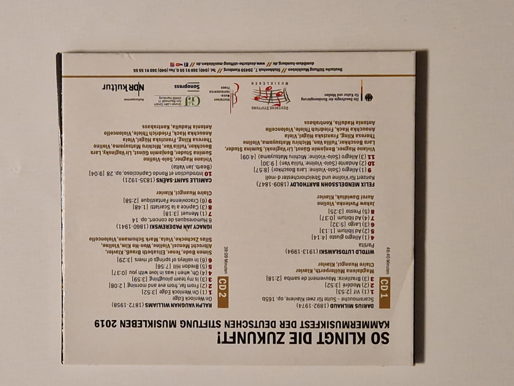 So klingt die Zukunft – Kammermusikfest der Deutschen Stiftung Musikleben 2019