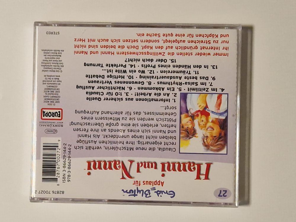 Applaus für Hanni und Nanni