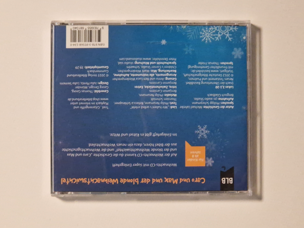 Caro und Max und der blonde Weihnachtswichtel – spannendes Hörspiel