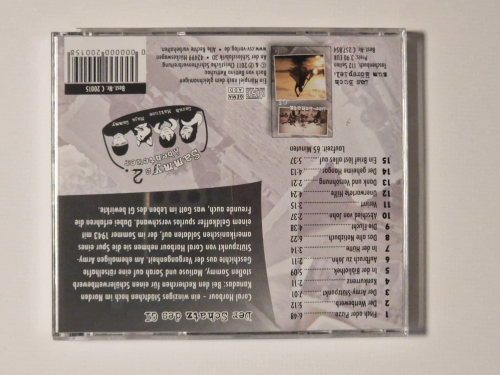 Der Schatz des GI – Sammys 2. Abenteuer – Hörspiel