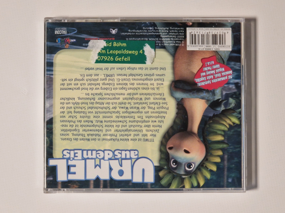 Urmel aus dem Eis – Hörspiel zum Kinofilm