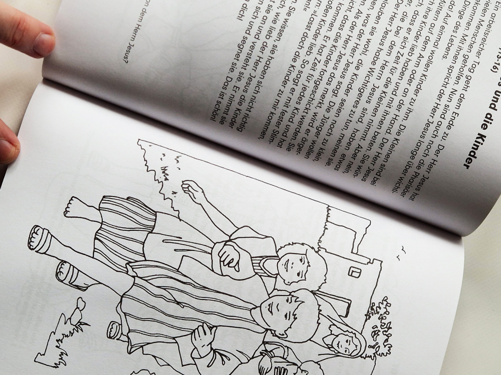 Kinder-Mal-Bibel  Zum Ausmalen und Vorlesen – Margitta Paul