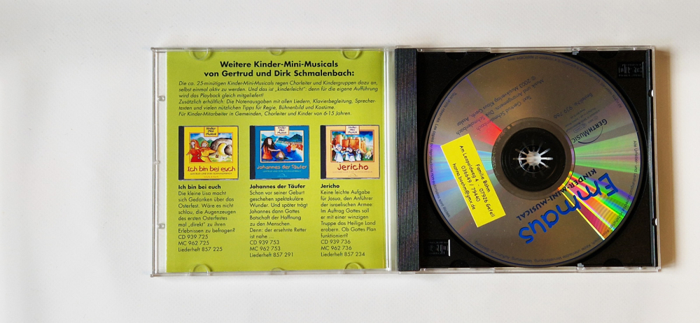 Emmaus – Kinder-Mini-Musical  Gertrud und Dirk Schmalenbach