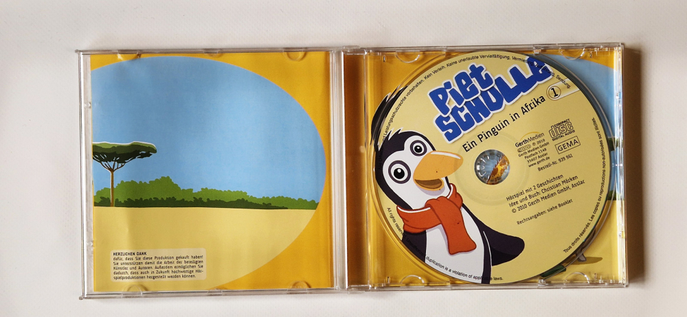 Piet Scholle – Ein Pinguin in Afrika 1 – Hörspiel mit 2 Geschichten