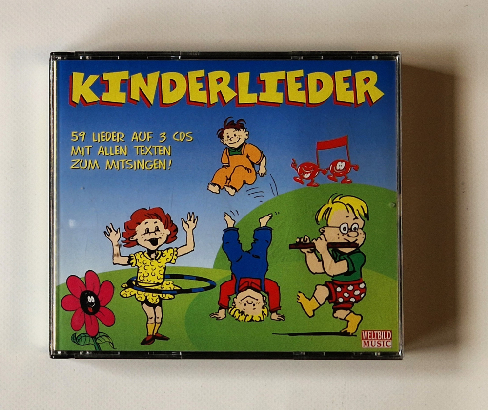 Kinderlieder – 59 Lieder auf 3 Cds mit allen Texten zum Mitsingen