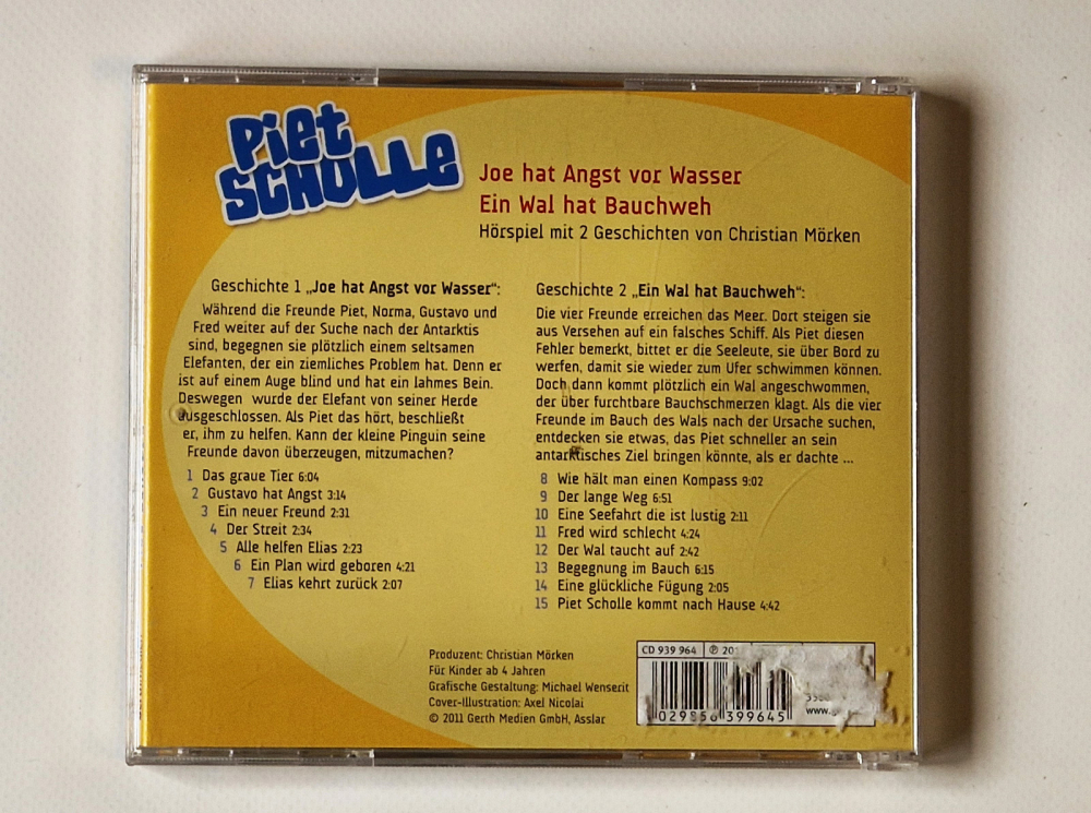 Piet Scholle – Ein Wal hat Bauchweh 4