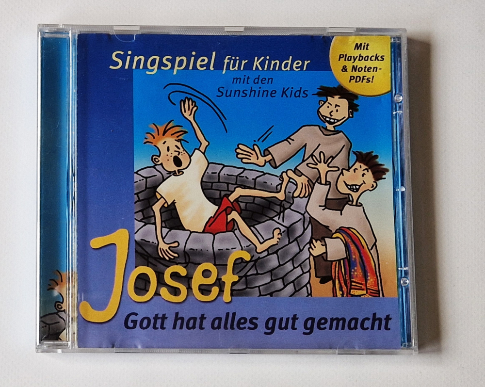 Josef – Gott hat alles gut gemacht – Singspiel für Kinder mit Playback