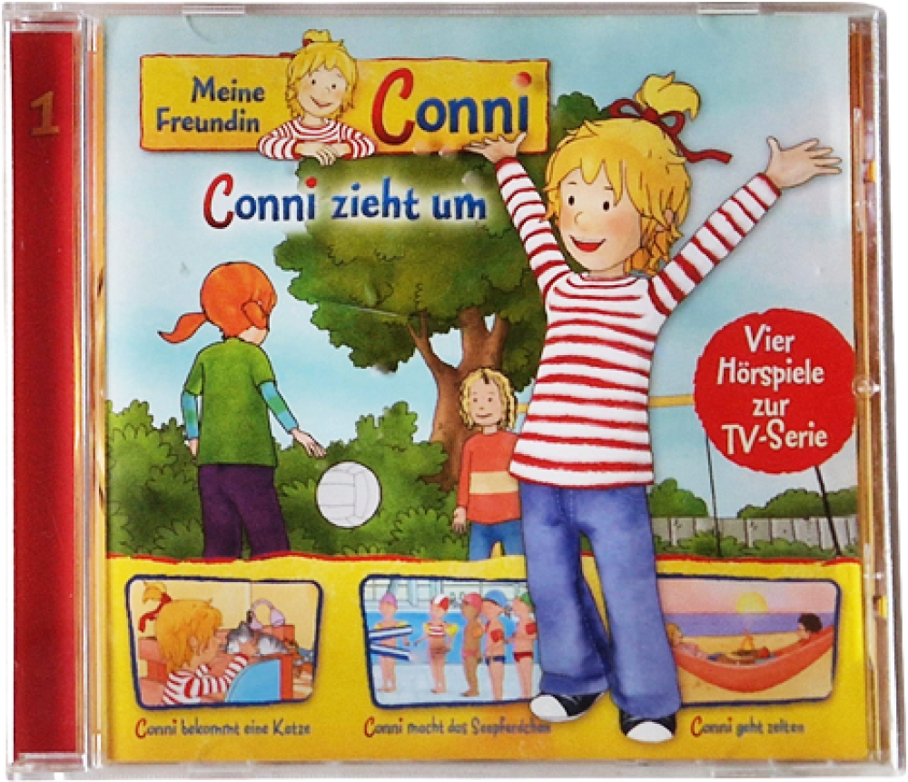 Meine Freundin Conni – Conni zieht um und 3 weitere Hörspiele
