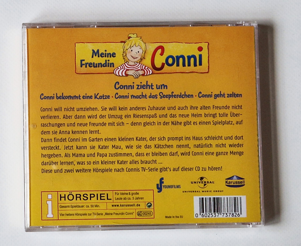 Meine Freundin Conni – Conni zieht um und 3 weitere Hörspiele