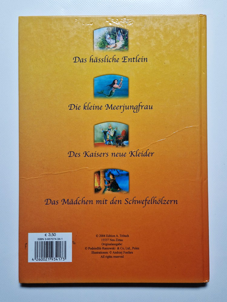 Das hässliche Entlein und drei weitere beliebte Märchen