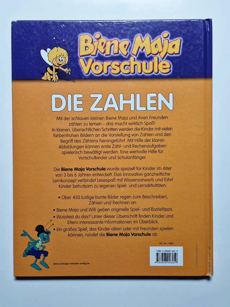 Biene Maja Vorschule – Die Zahlen – Schwager & Steinlein
