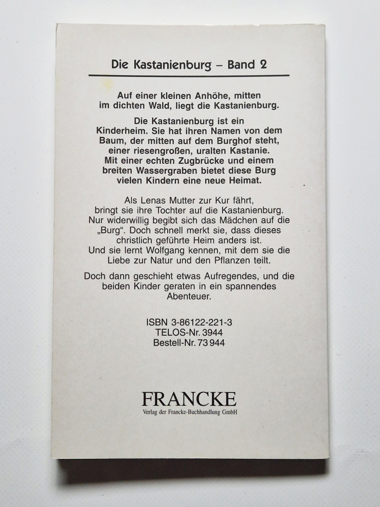 Die Kastanienburg – Lena, Wolfgang und der Räuber