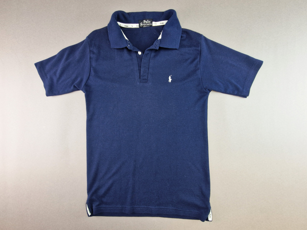 Poloshirt Gr. 42 Ralph Lauren dunkelblau kurzarm