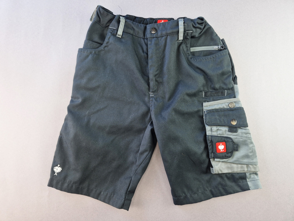 Arbeitshose kurz Gr. 146/152 Engelberth Strauss schwarz/grau