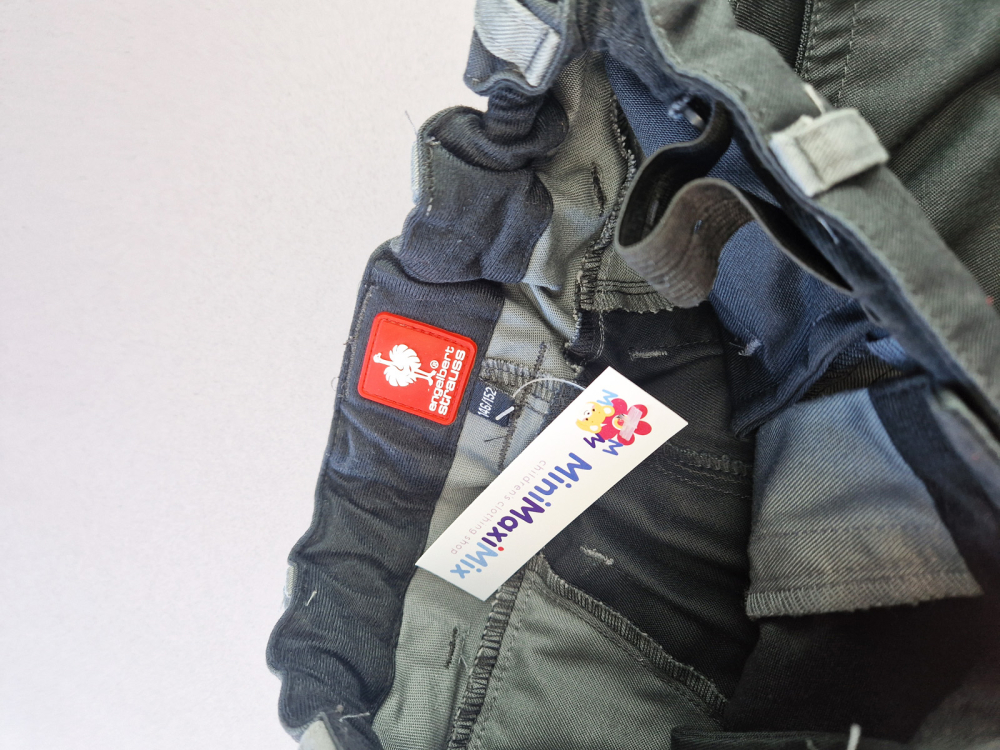 Arbeitshose kurz Gr. 146/152 Engelberth Strauss schwarz/grau