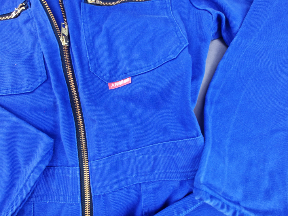 Arbeitsoverall langarm Gr. 158 robust blau