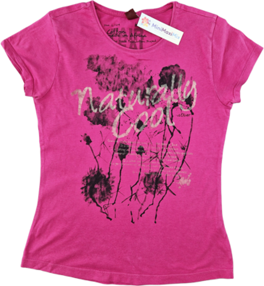 T-Shirt Gr. 152/158 s.Oliver pink – Naturelly Cool