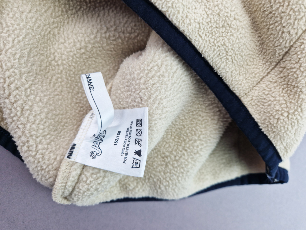 Polartecfleeceweste Gr. 158/164 (38 - 42) Jako-o beige mit Taschen