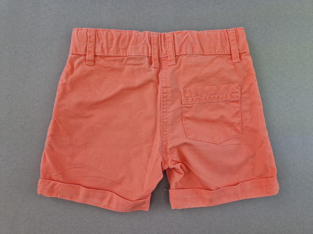 kurze Sommerjeans Gr. 74/80 Aldi orange