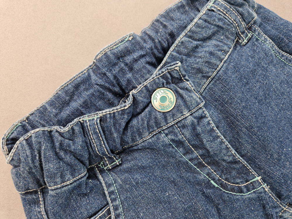 lange Jeans Gr. 122 Aldi blau