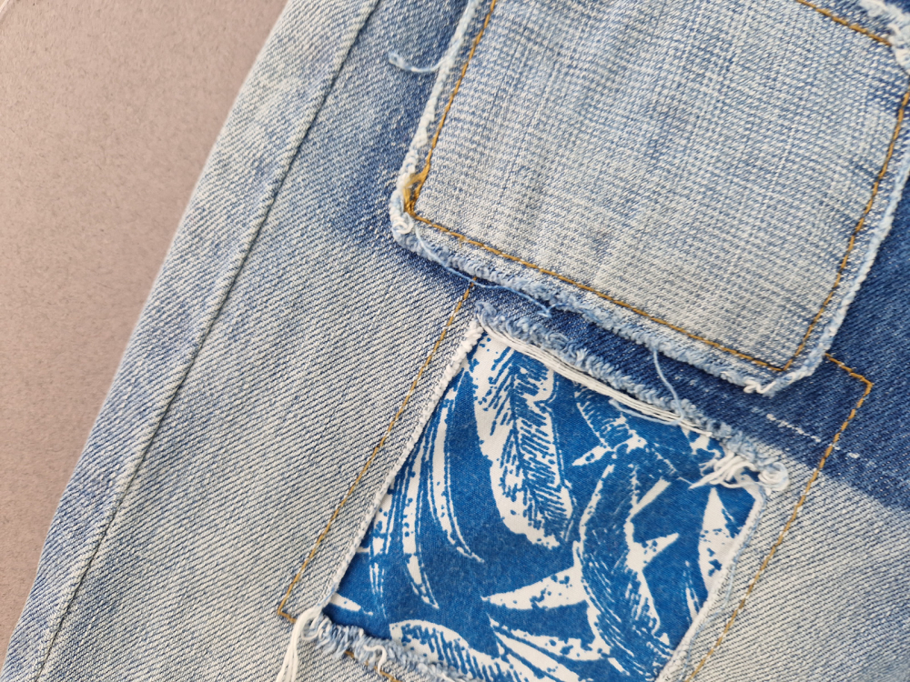 kurze Jeans Gr. 128 Za DNM DEPT used look – cool