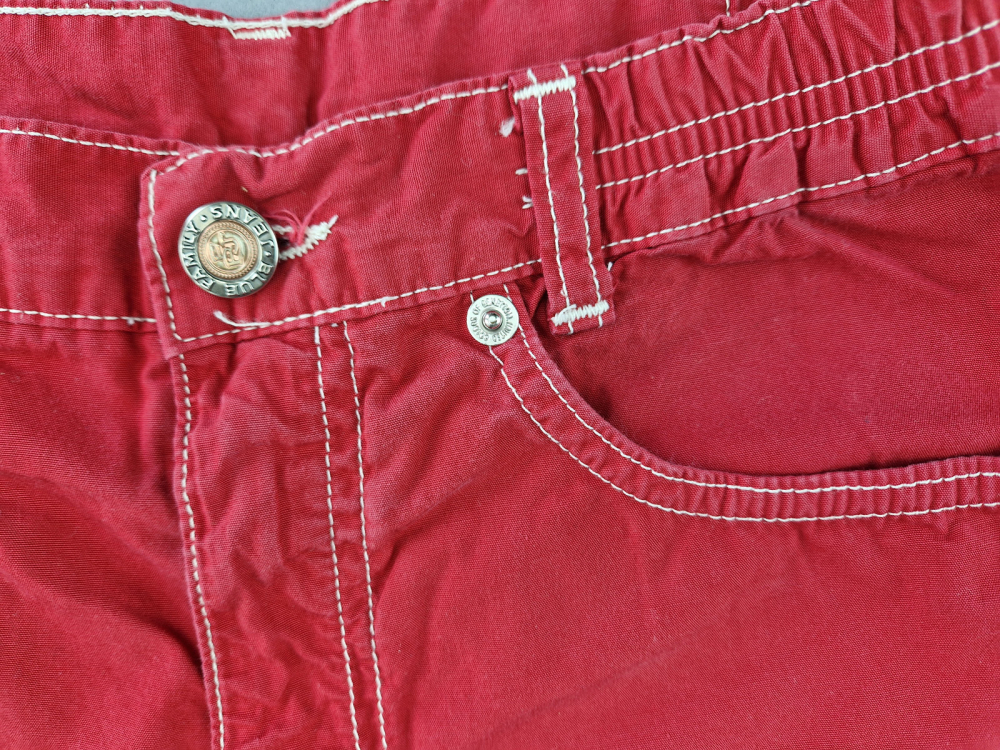 Outdoorhose Gr. 128 Benetton dunkelrot kurz