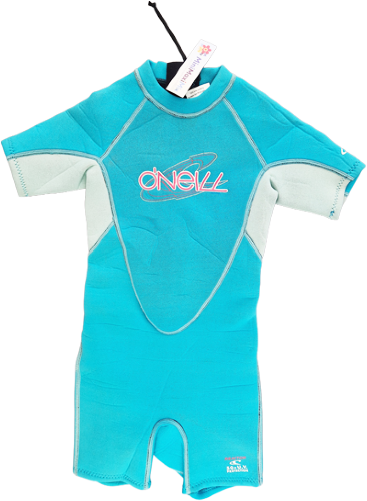 Neoprenanzug kurz Gr. 128 O’neill türkis/hellblau