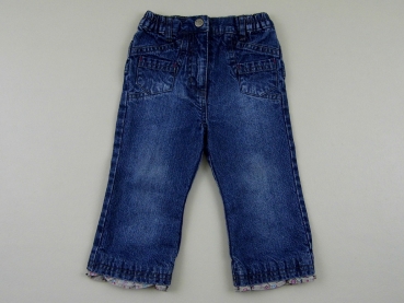 Thermojeans Gr. 74/80 Topolino mit Rüschen