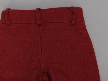 Stoffhose Gr. 92/98 Vögele rot im Jeanslook