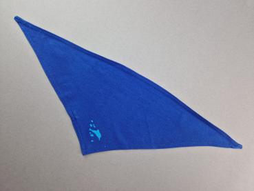 Dreiecktuch Jako-o royalblau mit Delfin