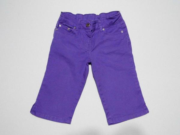 ¾ Stretchjeans Gr. 128 C&A lila